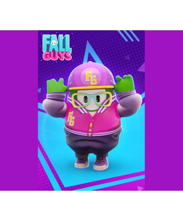 Fall Guys - Purple Hipster Costume DLC XBOX One / Xbox Series X|S Xbox Series X|S Key GLOBAL